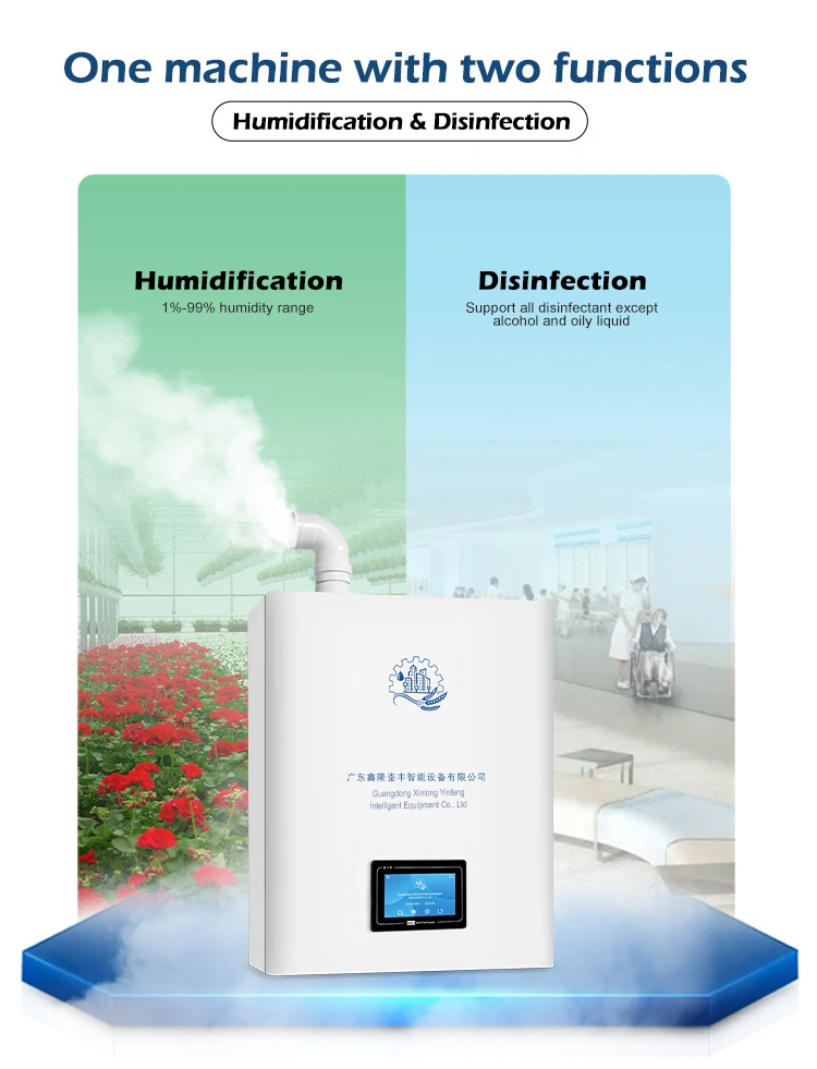 Automatic Air Sterilizer Industrial Humidifier Disinfect Machinery