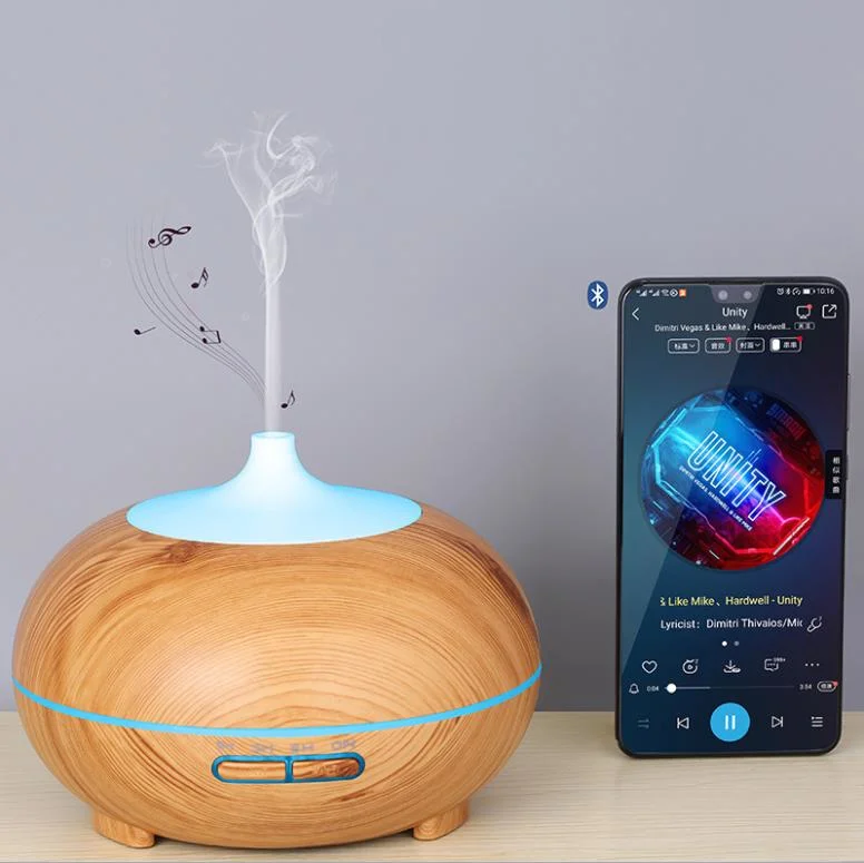 Air Diffuser 2021 Wood Aroma Diffuser Bamboo Essential Oil Diffuser 3D Aroma Diffuser Aromatherapy Essential Oil Diffuser