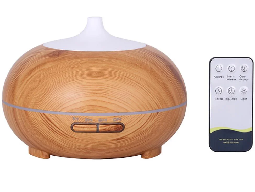 Air Diffuser 2021 Wood Aroma Diffuser Bamboo Essential Oil Diffuser 3D Aroma Diffuser Aromatherapy Essential Oil Diffuser