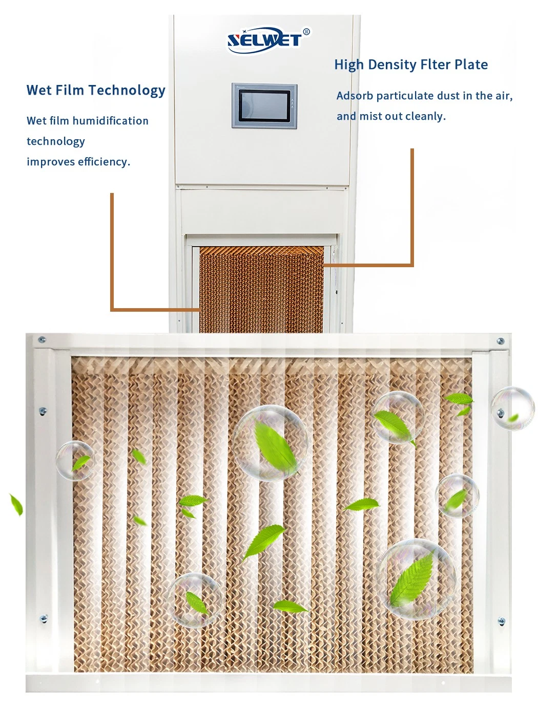 Power Saving Industrial Workshop Multi Function Air Humidifier Purifier Dehumidifier All-in-One Machine