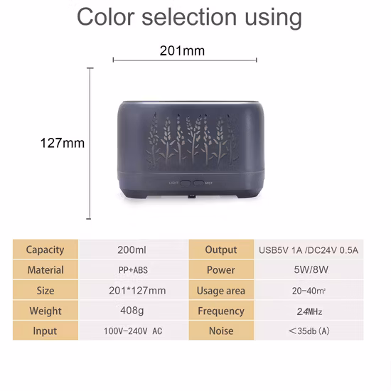 3D 火災炎アロマディフューザー 180 ミリリットルポータブル加湿器消火器ミニ炎空気ディフューザー