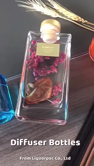 100 ミリリットル 200 ミリリットルアロマリード車のエアディフューザーホームフレグランスガラスボトル